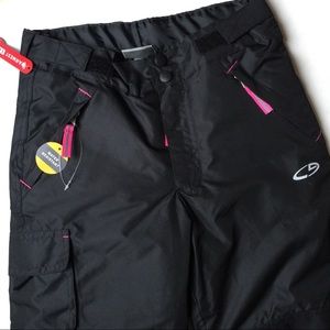 Champion Snow Ski Pants Black  Small 6-6X New
